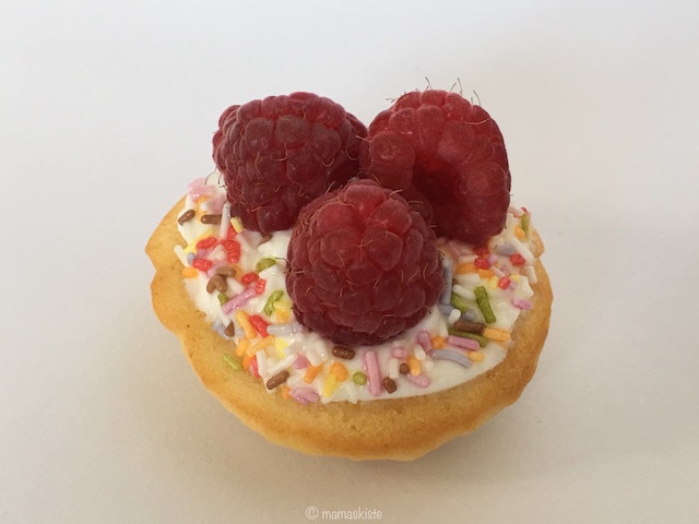 Whoopies mit Himbeeren