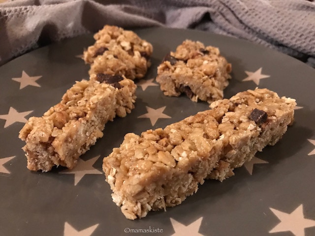 Müsliriegel für Kinder ohne Backen