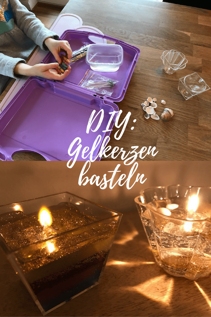 Gelkerzen basteln