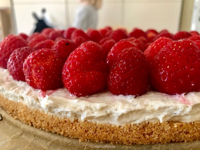 Erdbeerkuchen ohne Backen