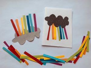 DIY Regenbogen Einladungskarten Kindergeburtstag