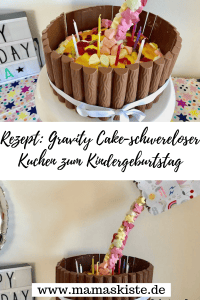 Gravity Cake schwereloser Kuchen