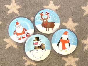Adventskalender für Kinder Taschenwärmer